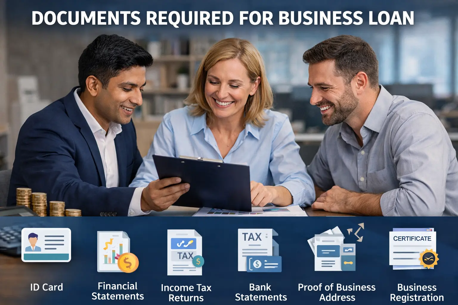 Documents required for business loan